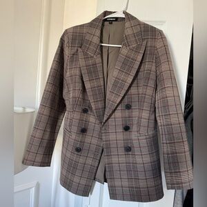 Express Plaid Blazer with Skort SET. Excellent Condition. READ DESC FOR DETAILS